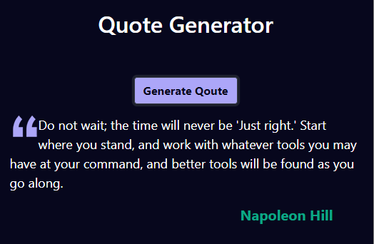 qoute generator